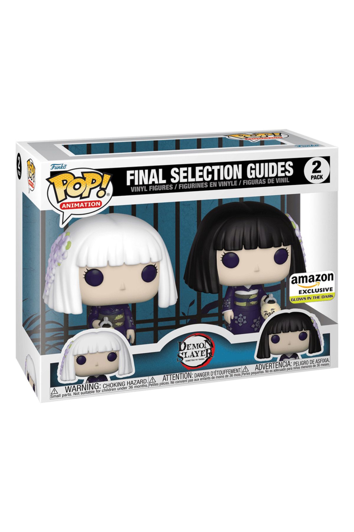 Pop! Demon Slayer - Final Selection Guides 2-Pack (Glow)