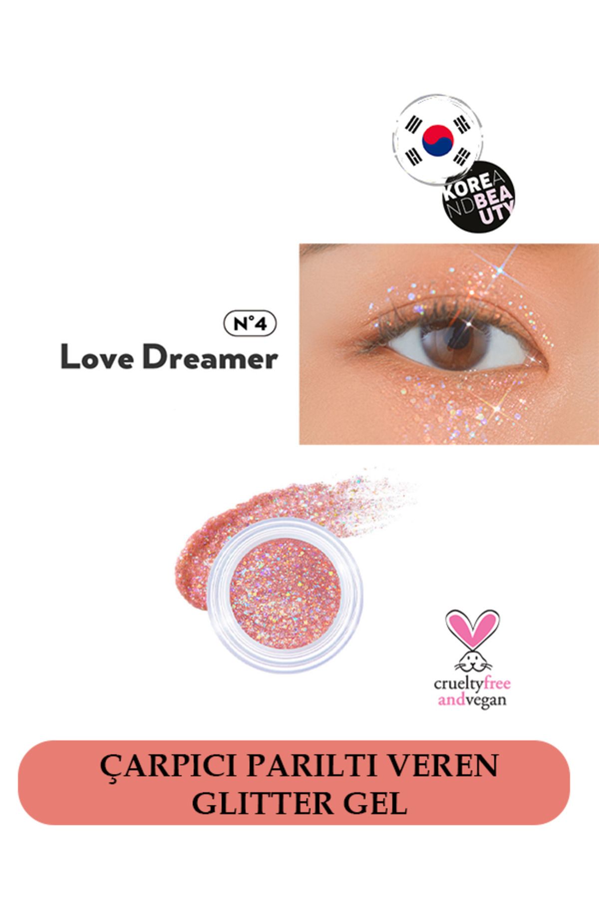 UNLEASHIA - Get Loose GlitterGel N°4:love Dre...