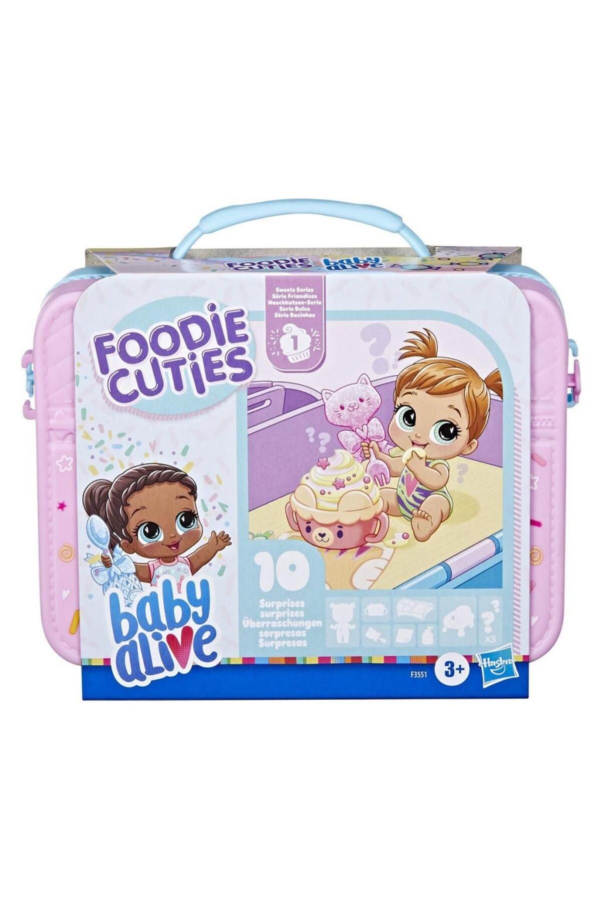 F3551 Baby Alive, Foodie Cuties Sürpriz Çanta - Tatlılar Seri 1 +3 yaş