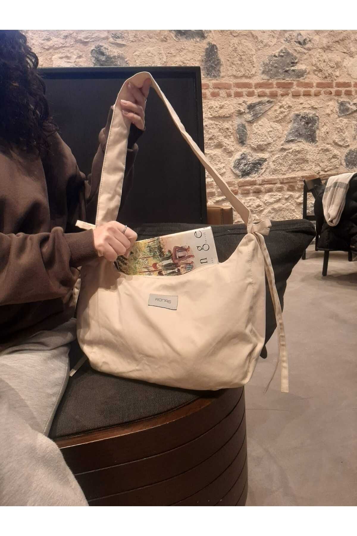 Krem Bow Bag