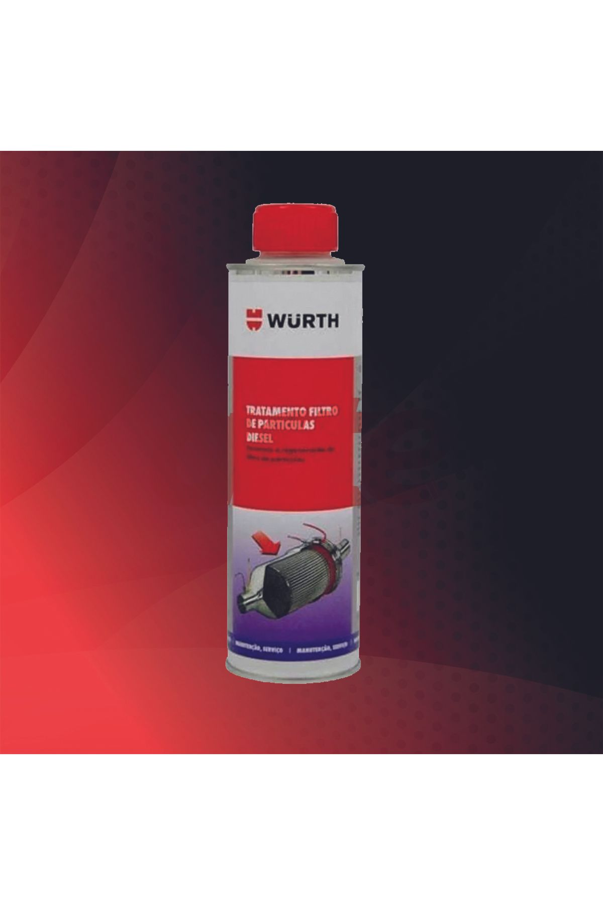 Würth Dizel Partikül FiltreTemizleyici 300 ml...