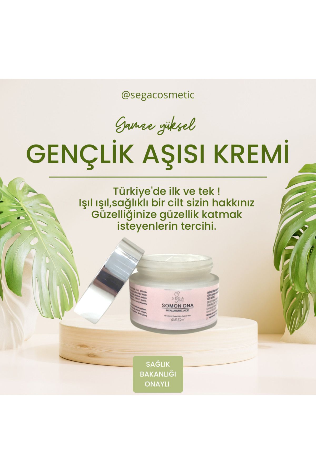 sega beauty Somon Dna GençlikKremi, Yaşlandır...