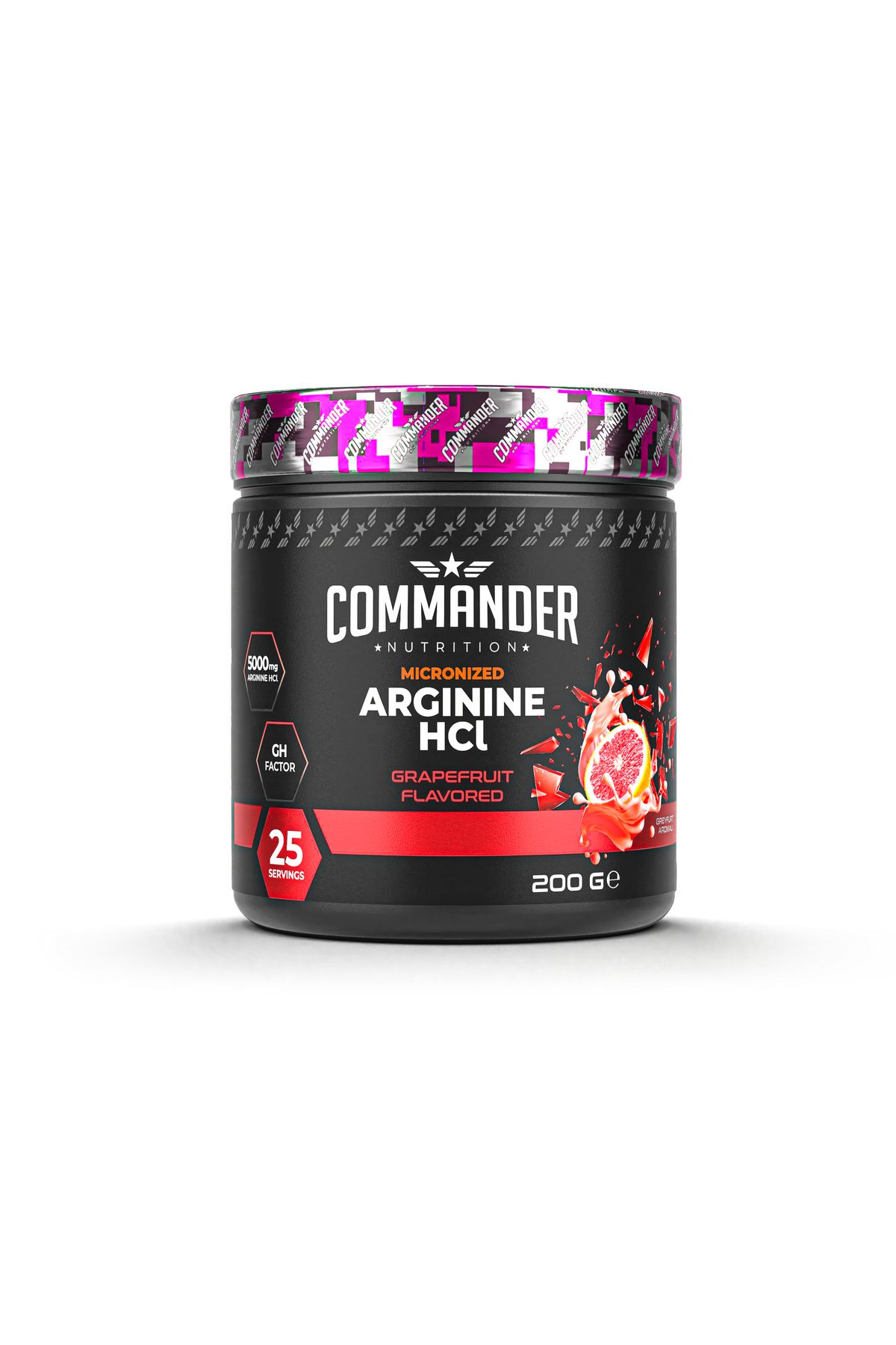 Commander Nutrition ArginineHCl Greyfurt Arom...