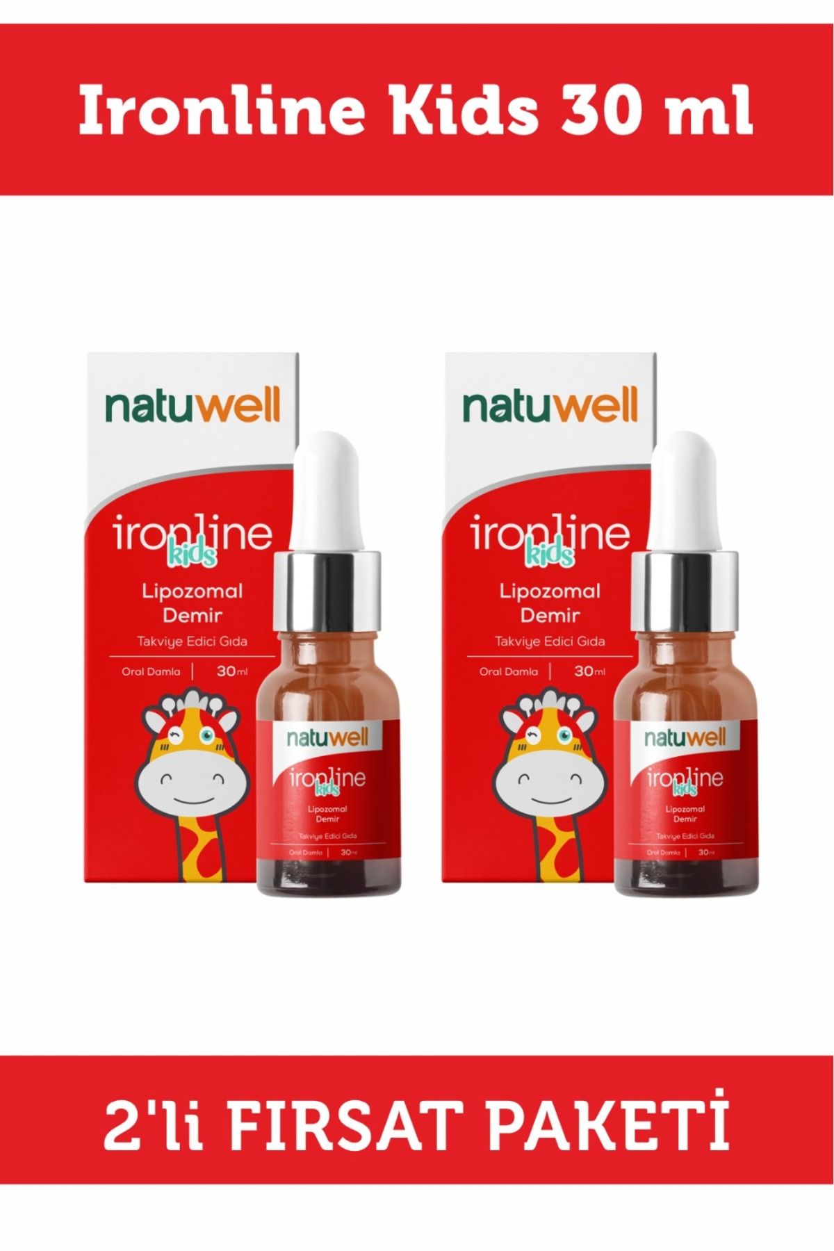 Natuwell Ironline 30 mlLipozamal Demir Damla