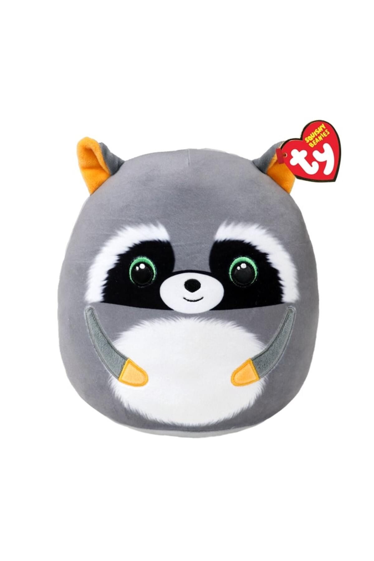 TY Beanie Boos TY SquishyBeanies Gri Rakun Sn...