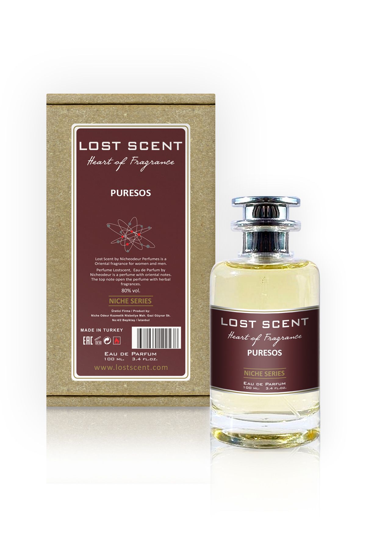 Lost Scent Niche Puresos (Erba Puro ) 100ml U...