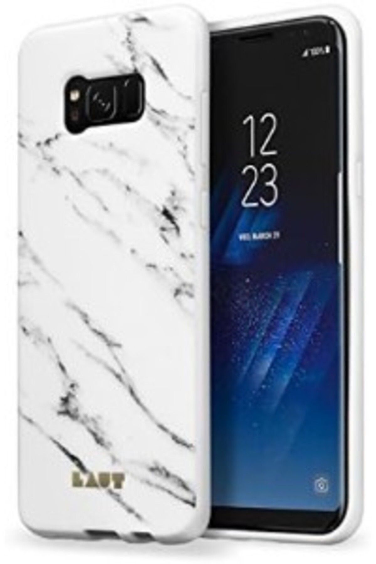 OrqinelLaut Samsung S8 PlusIçin Huex Mermer K...