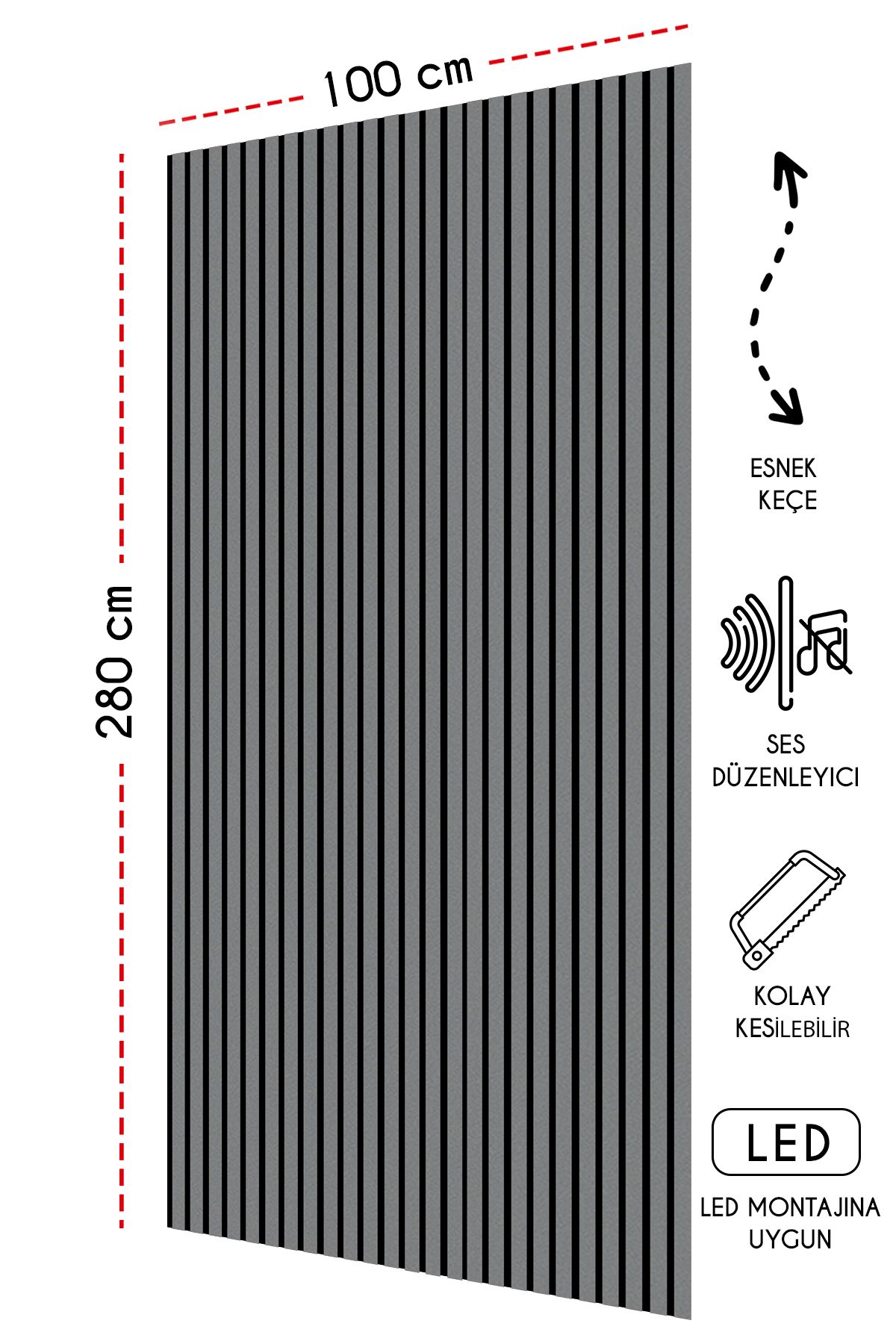 Free Home Mdf Ahşap AkustikDuvar ve Tavan Kap...