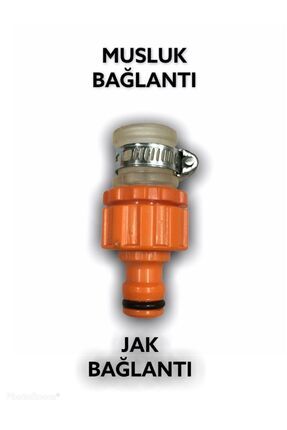 Otomatik Kelepçeli Musluk Bağlantı Aparatı 1/2 Jaka Uyumludur Image 0
