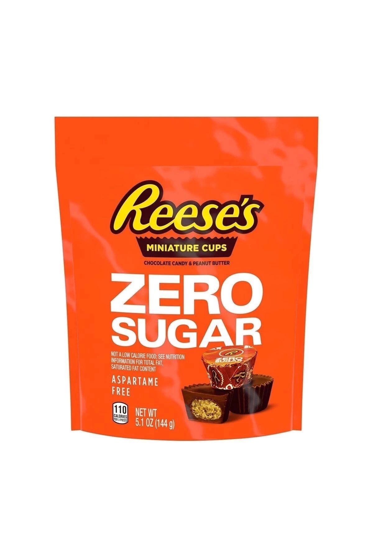 Mınıature Cups Zero Sugar Aspartme Free Çikolata 144 gr