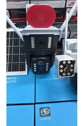 -3940 4g Solar 6mp Ptz Kamera (YETKİLİ SATICI BGS BİLİŞİM) Image 0