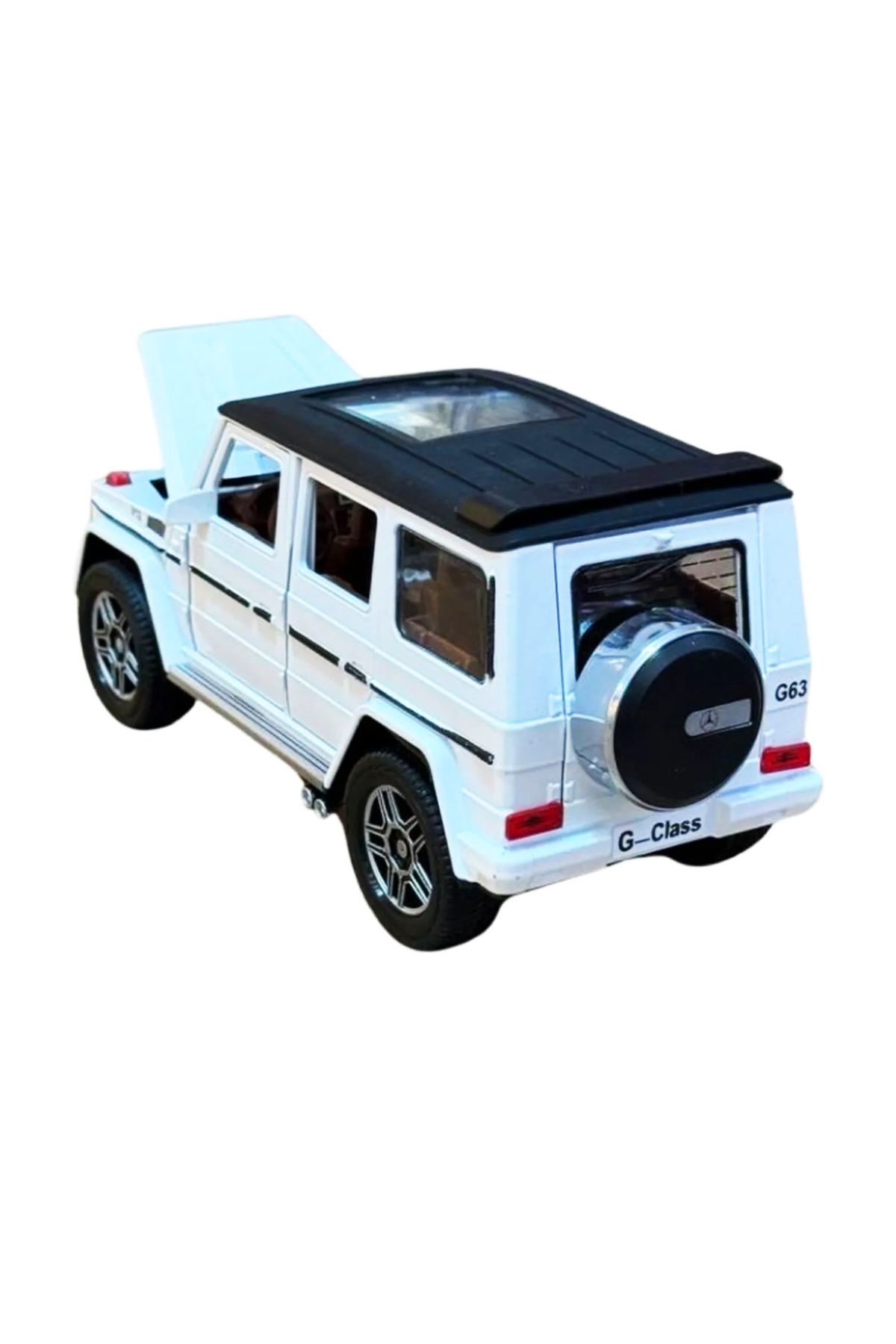 Benz G63 AMG Metal 1/24 Model | Sesli Ve Işıklı - Çek Bırak | 22CM