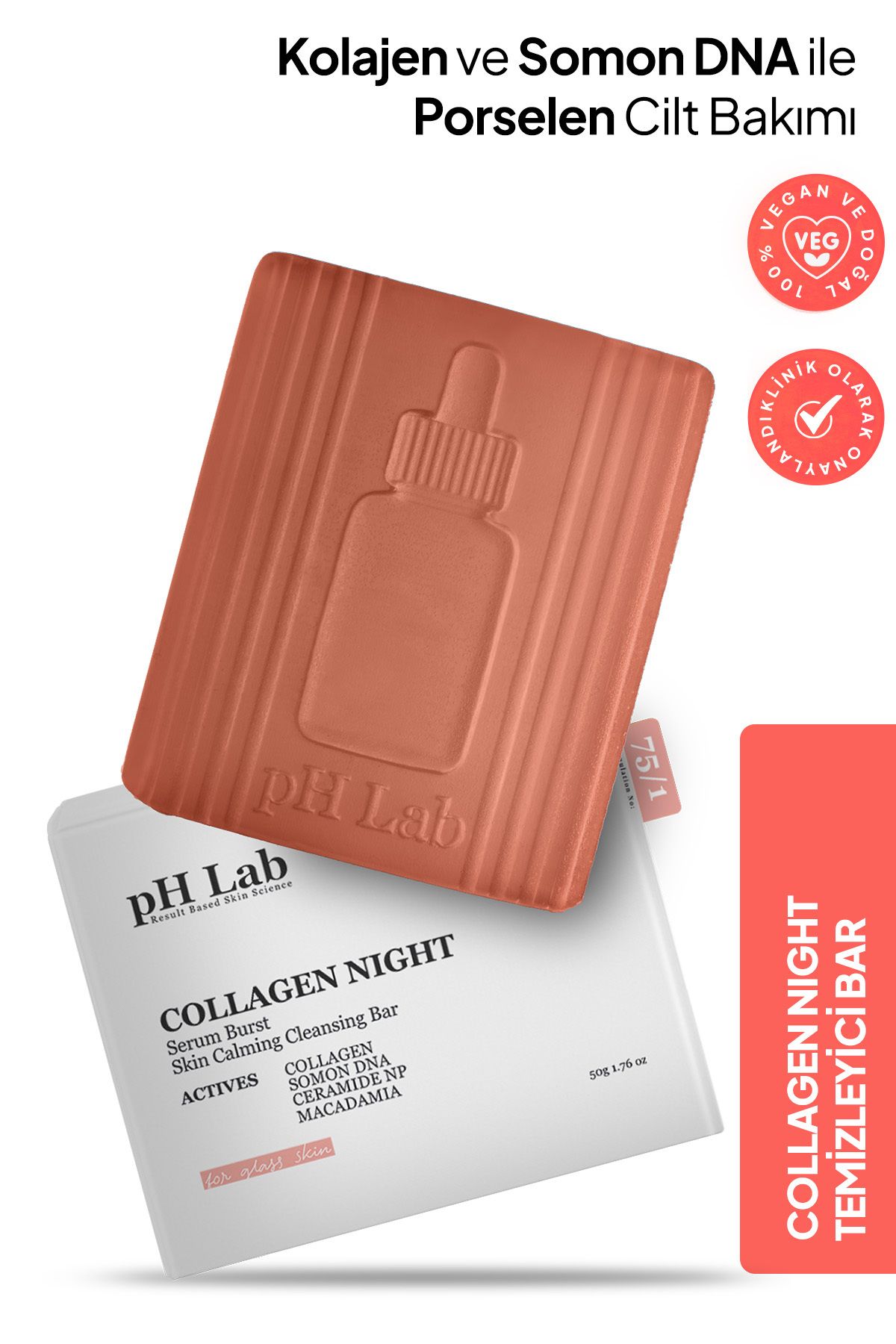 Ph LabPhlab Collagen NightKolajen ve Somon DN...