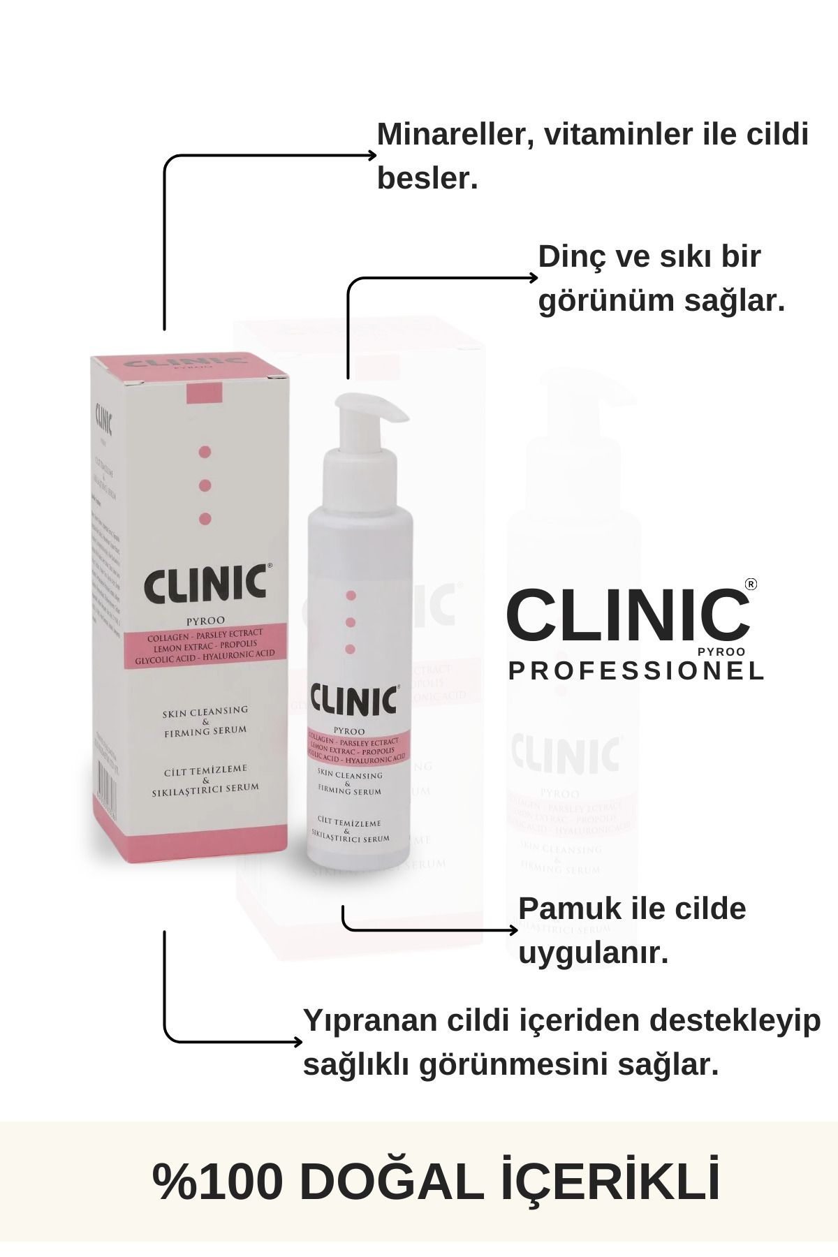 Clınıc Pyroo Cilt Temizleme Serumu (125 ML)