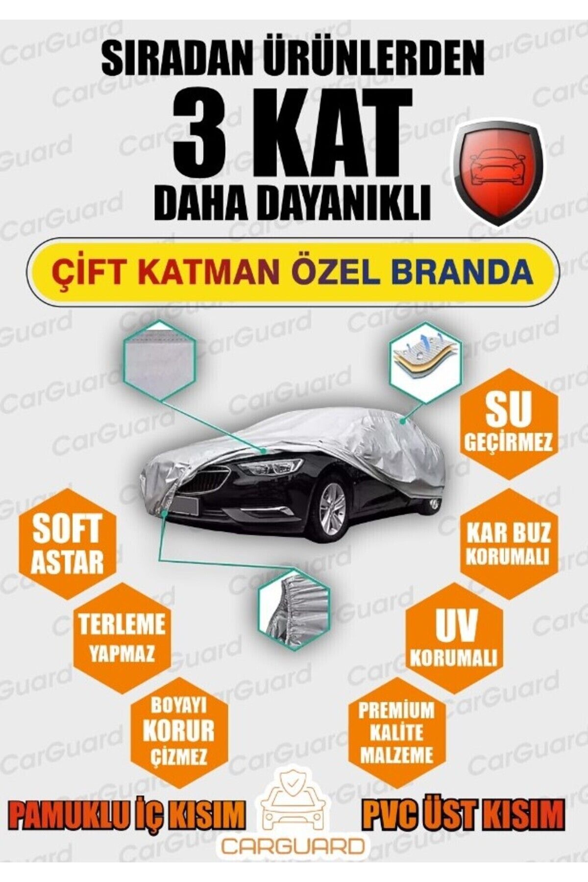 Tüm SUV Araçlar ile Uyumlu ile Uyumlu Lüks Araba Brandası Miflonlu Branda Oto Çadır Örtü