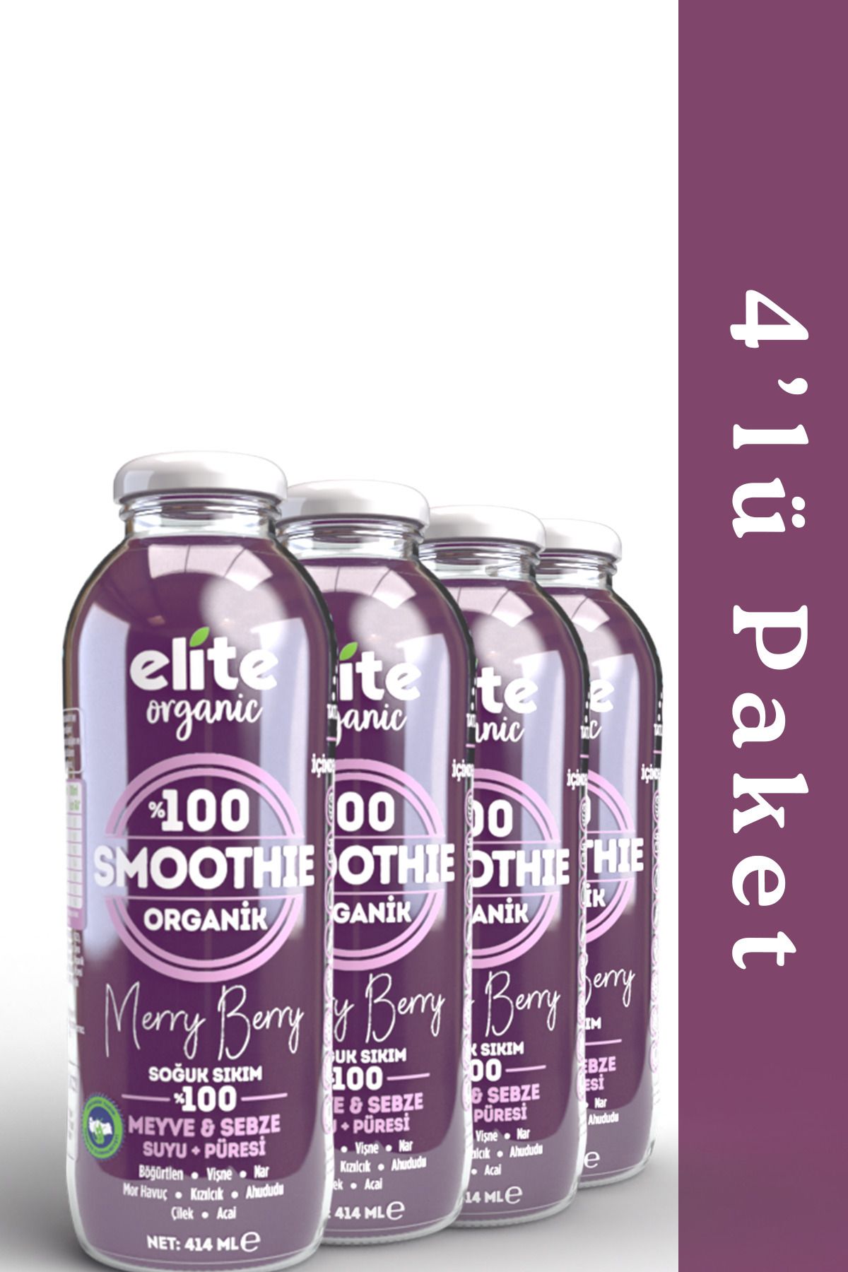 Elite Naturel Elite OrganikSmoothie Merry Ber...