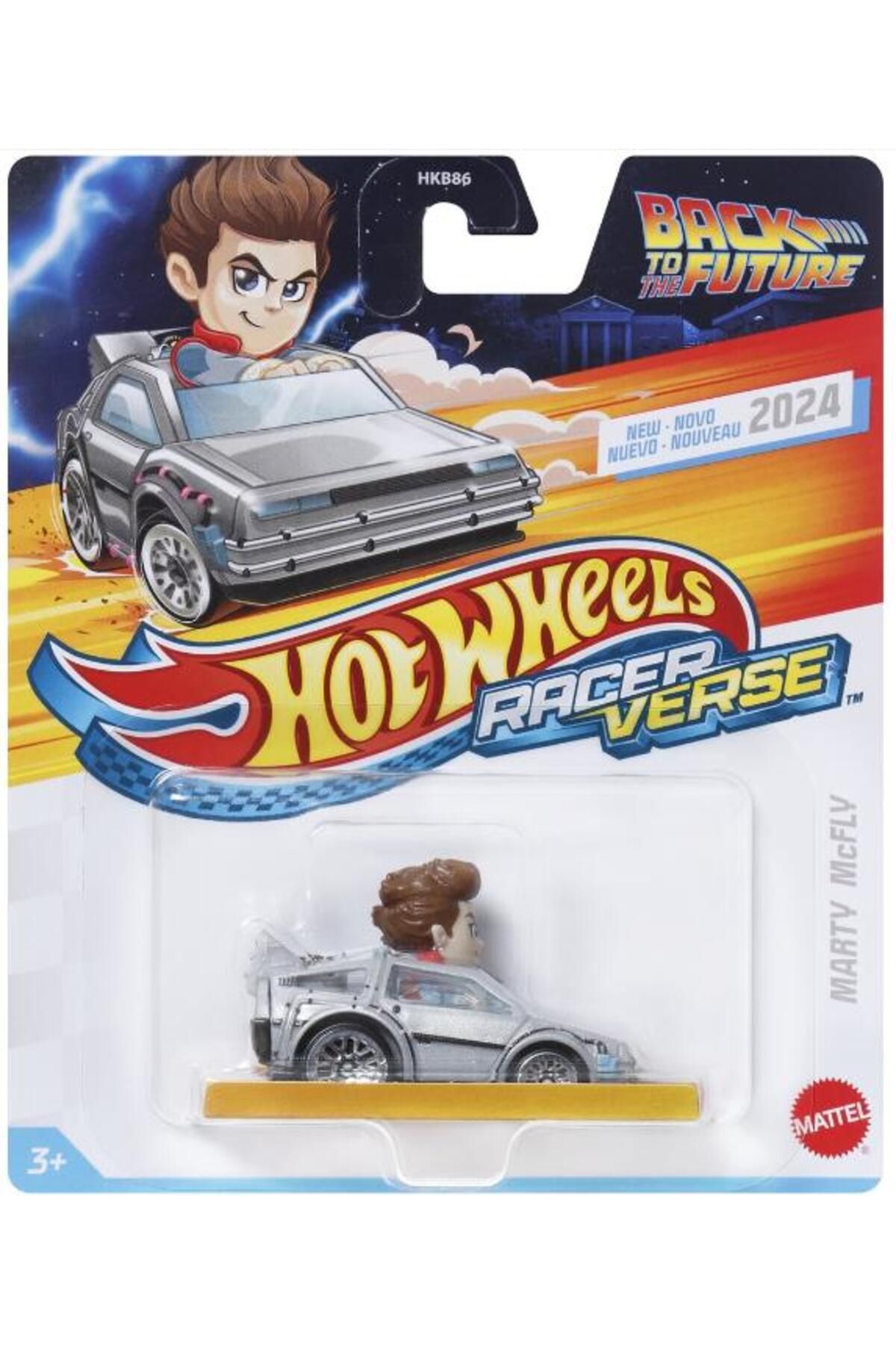 HOT WHEELS RacerVerse Back ToThe Future Marty...