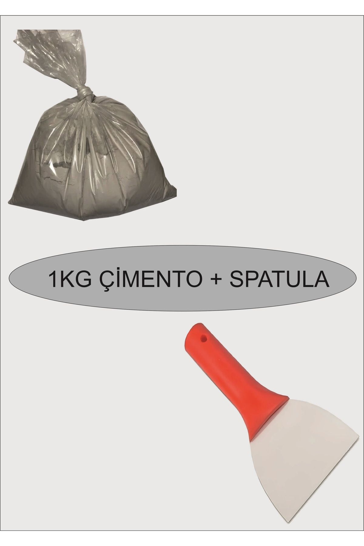 Dempol 1Kg Çimento + SpatulaSeti