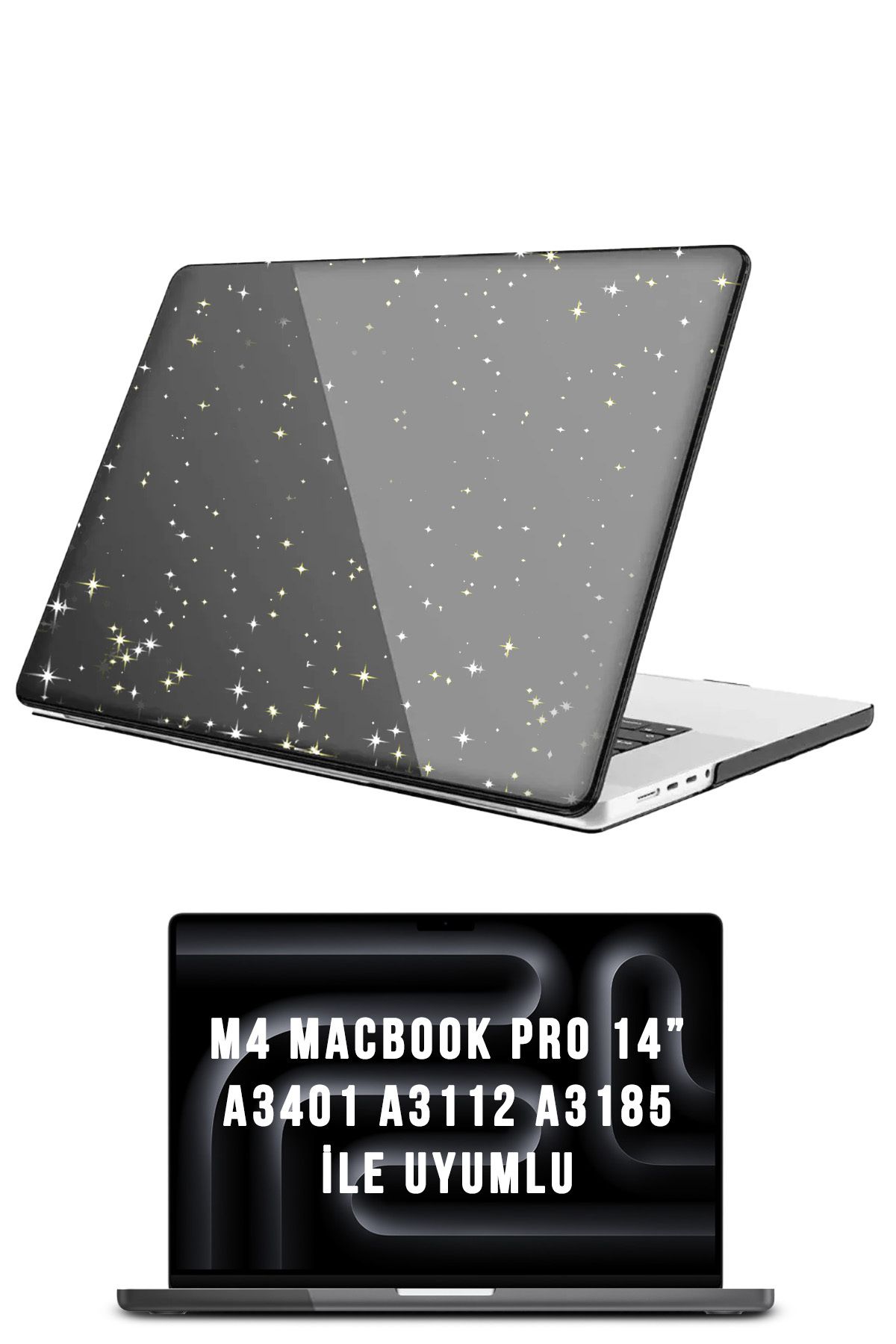 Nezih Case Macbook Pro 14 InçM4 A3401 A3112 A...