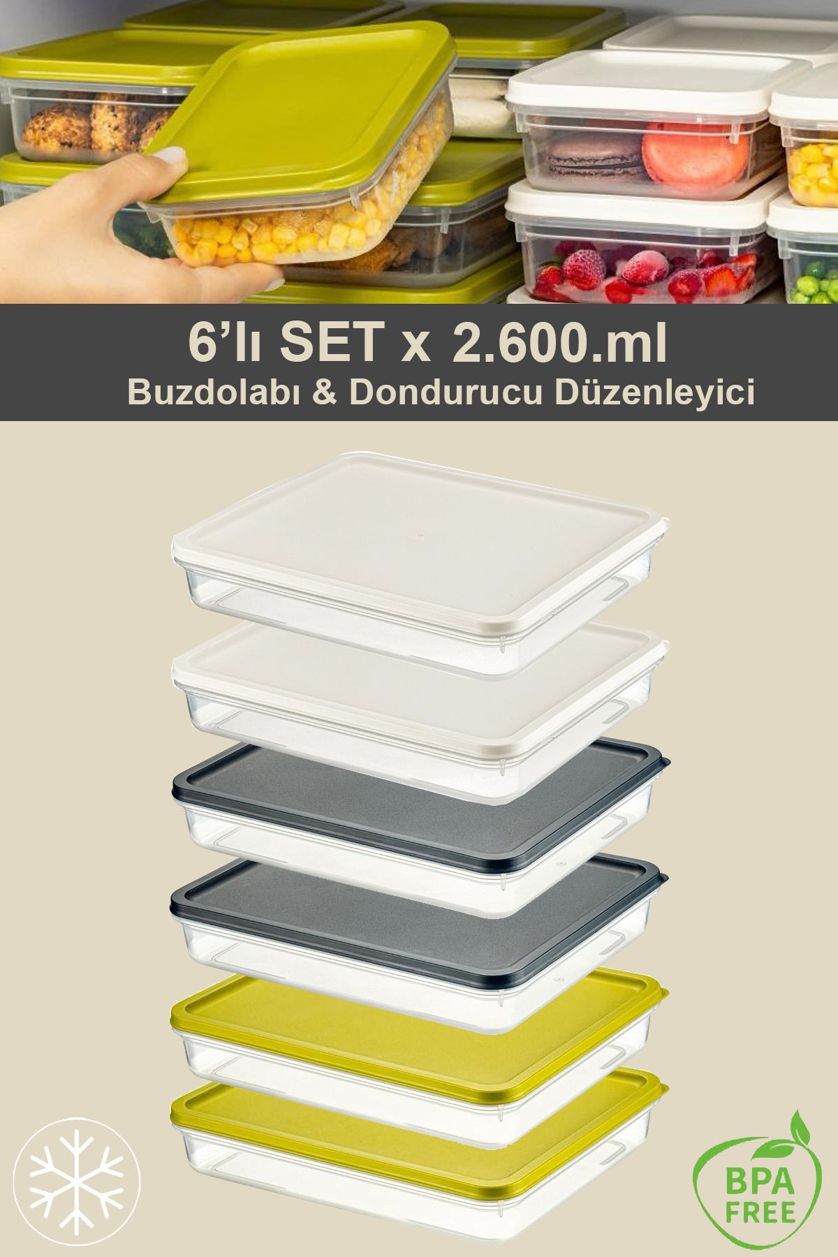 BERMİRA Home Collection MUGİSS 2.600 ml Derin...