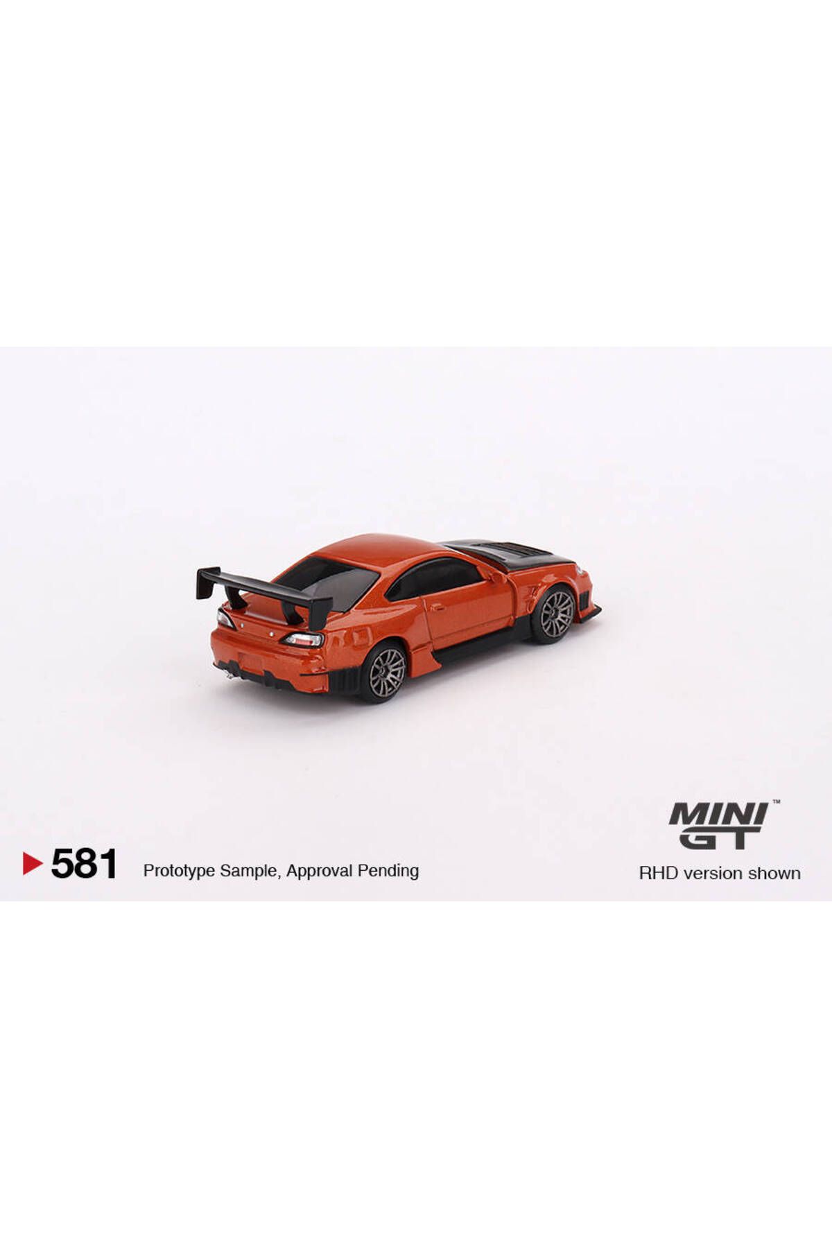 1/64 Ölçek Koleksiyonluk Model Araç Mgt00581 Nissan Silvia S15 D-max / Metallic Orange