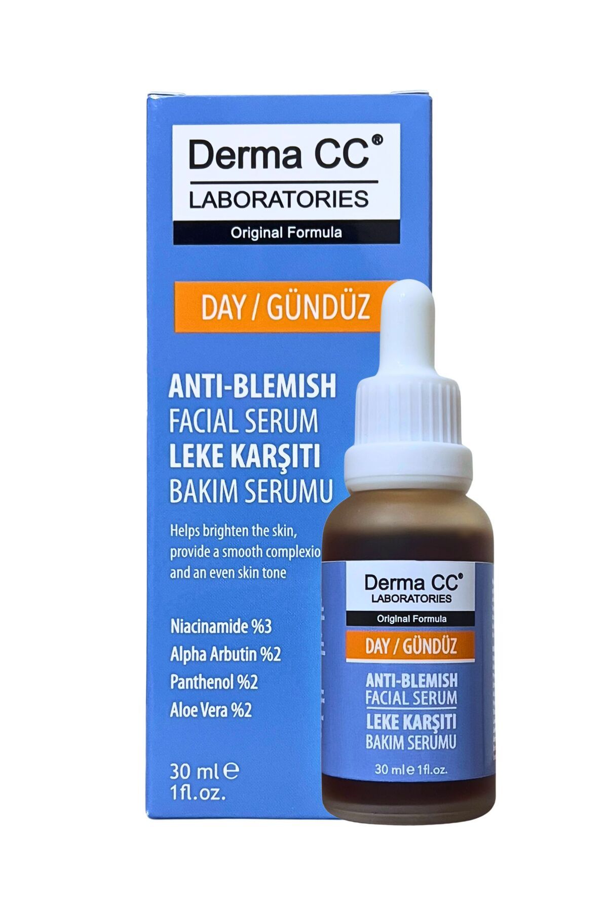 Derma CC LABORATORIES LekeKarşıtı Ton Eşitley...