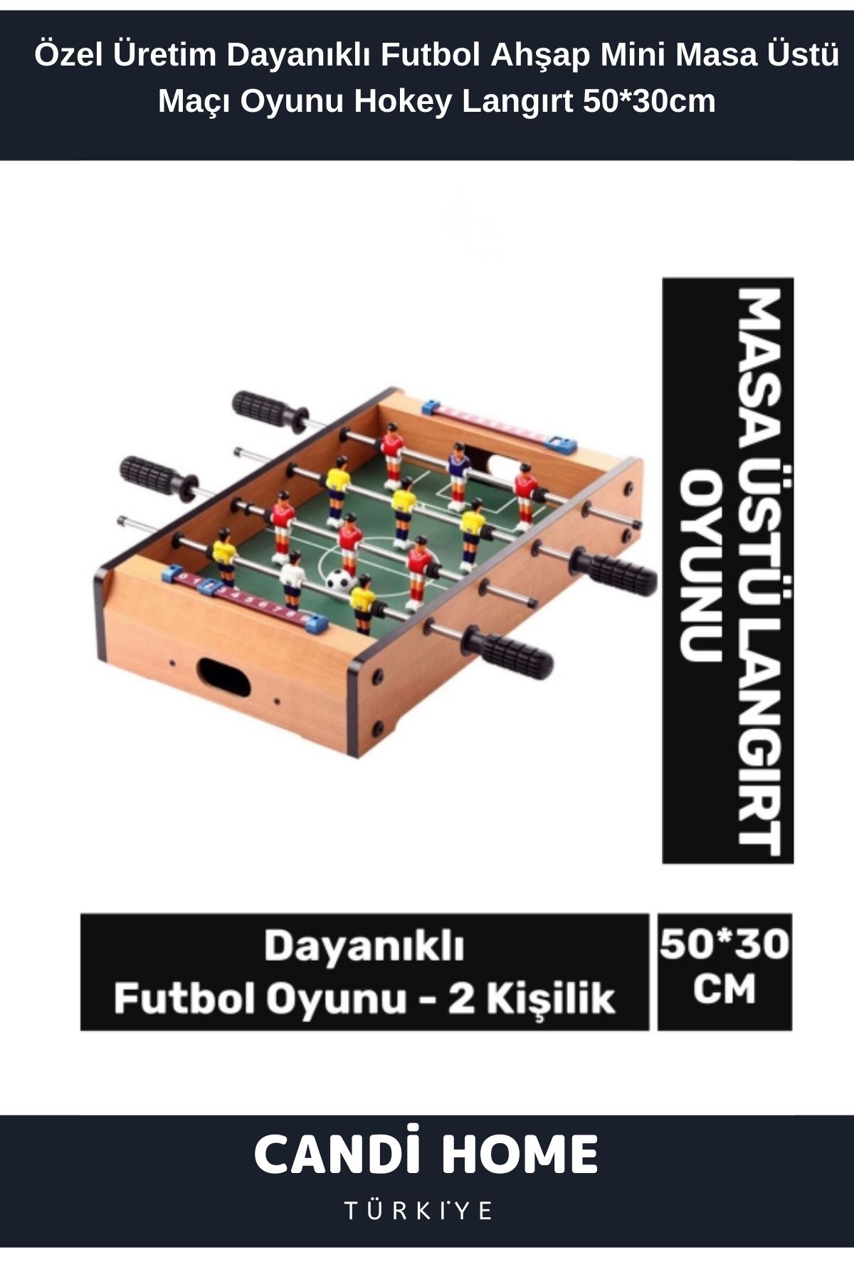 HOBİ CONDİ Premium Özel Seri50*30 Cm Futbol A...