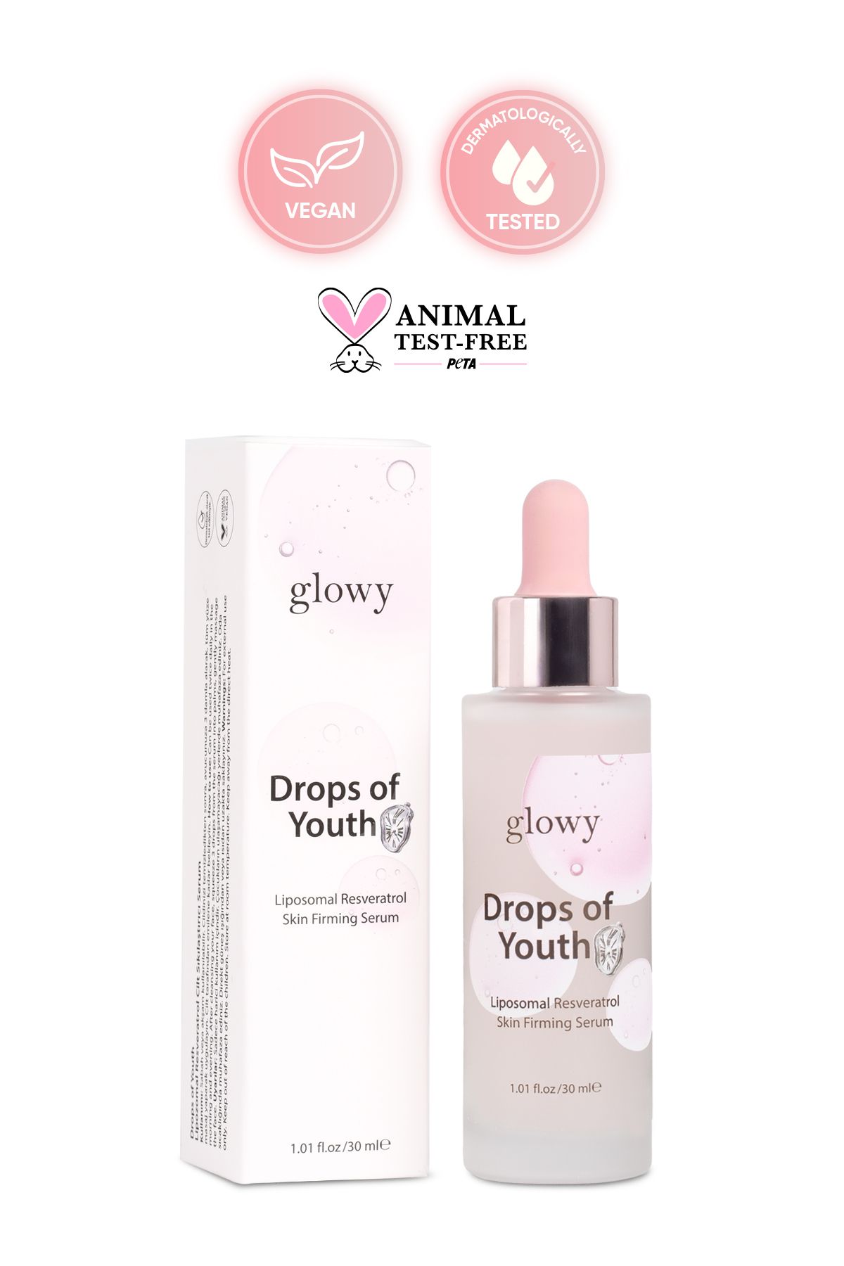 Drops Of Youth Lipozomal Resveratrol Cilt Sıkılaştırıcı Serum 30ml