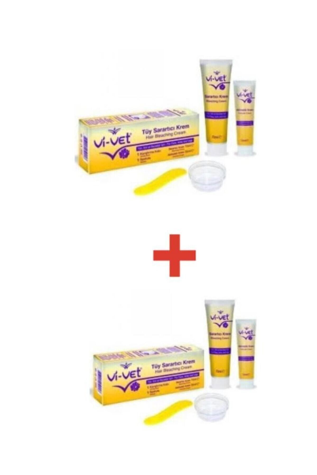 Vi vet Tüy Sarartıcı Krem 70Ml-35ml X2 Adet