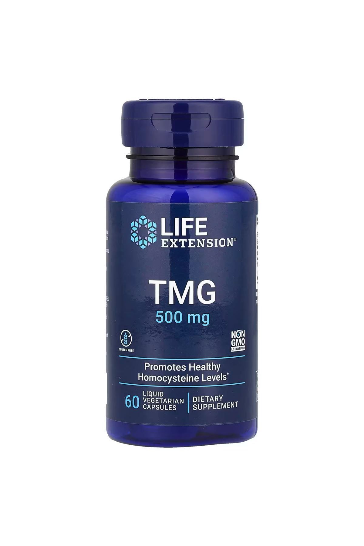 Life Extension TMG, 1.000 mg,60 Vejetaryen Ka...