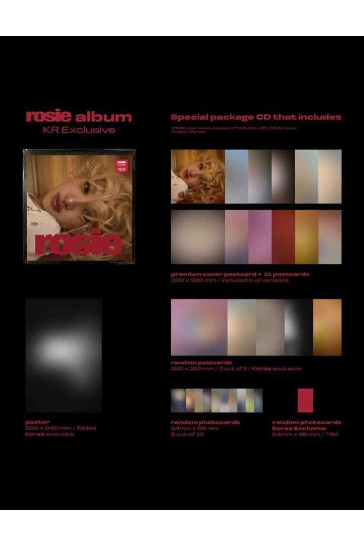 ROSE - [ROSIE] Album KR EXCLUSIVE Version