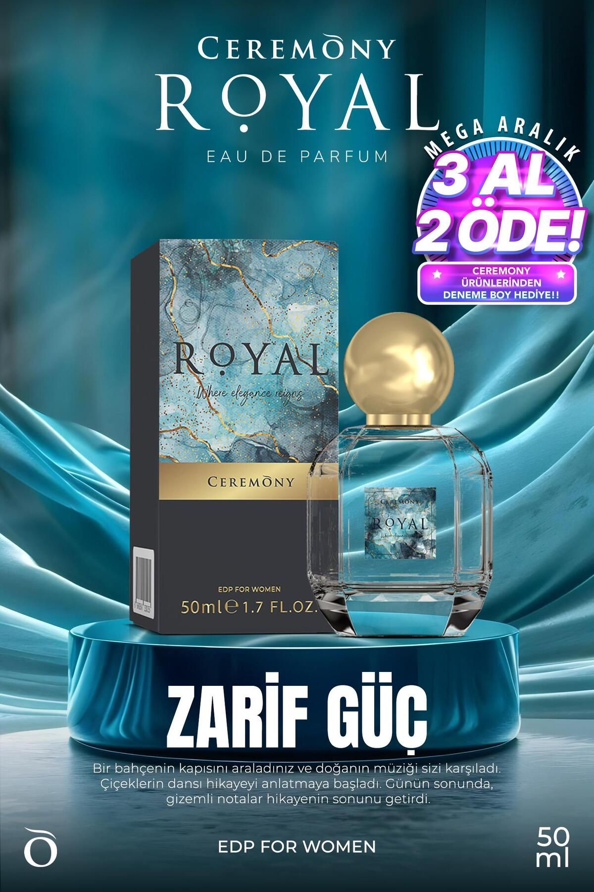 CeremonyRoyal 50 ml EdpKadın Parfüm