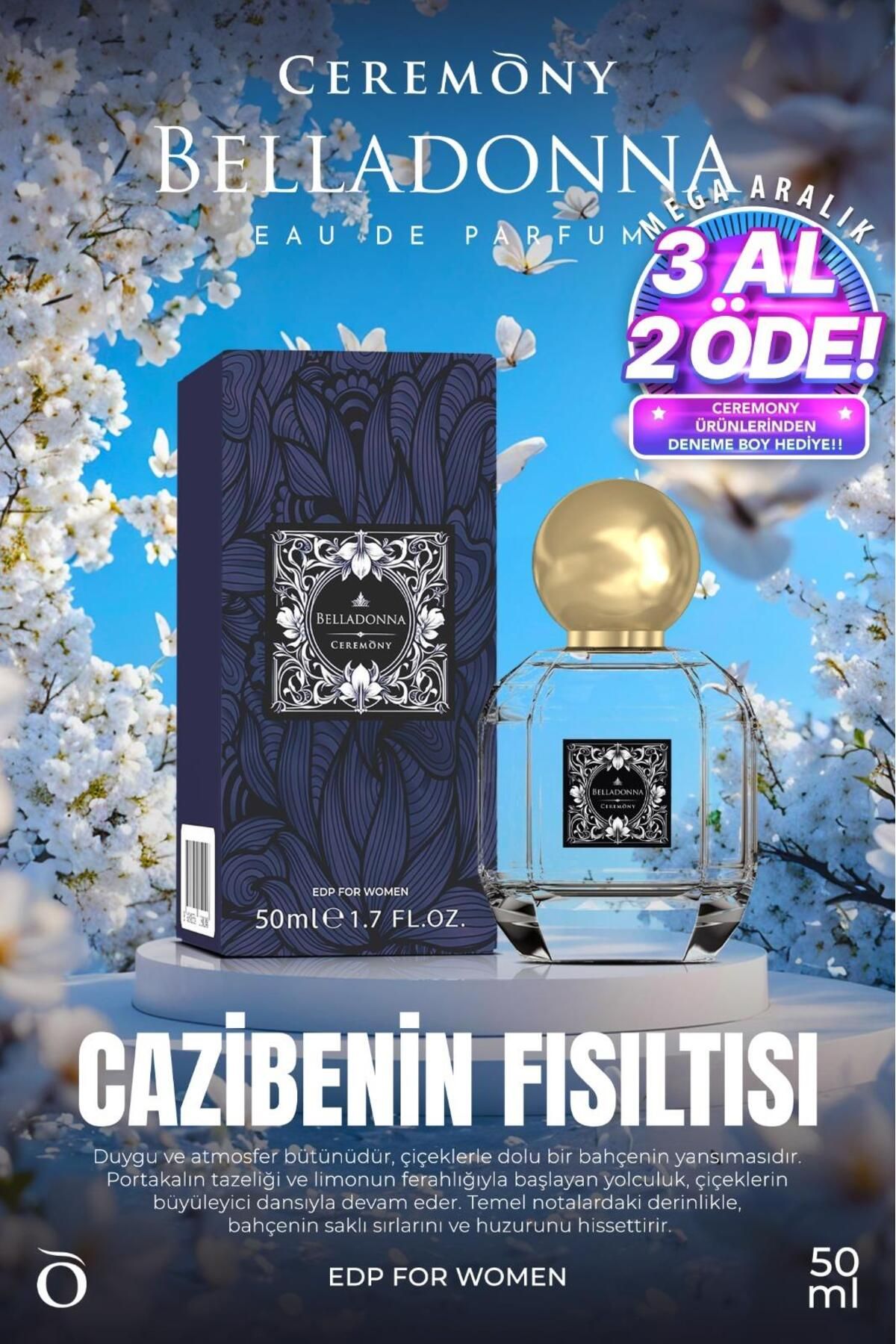 CeremonyBelladonna 50 ml EdpKadın Parfüm