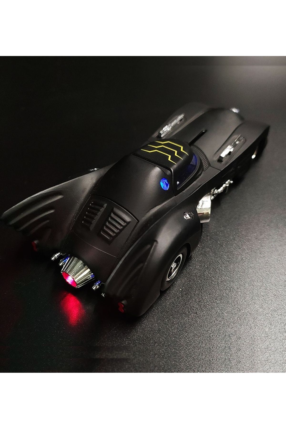 Batman Batmobile Araba  SesliIşıklı Demir Ara...