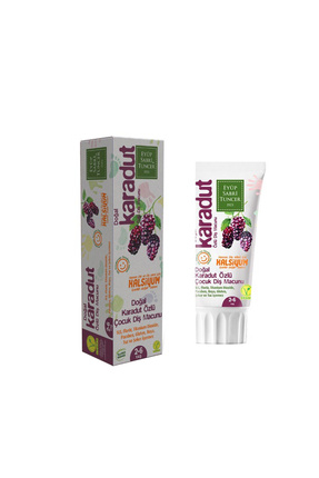 Doğal Karadut Özlü 2-6 Yaş Çocuk Diş Macunu 60 Ml Image 0