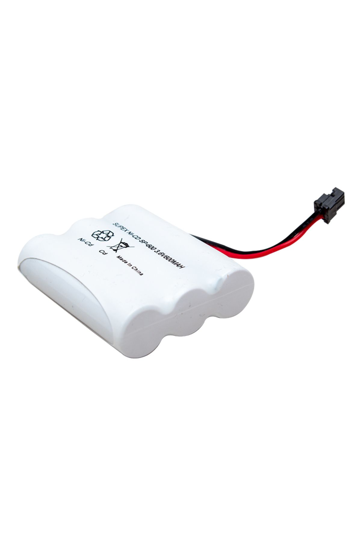 SUPEX SP-600 NI-CD 3LÜ KALEM AÇIK 3.6 VOLT 600 MAH TELSİZ TELEFON PİLİ (4767)