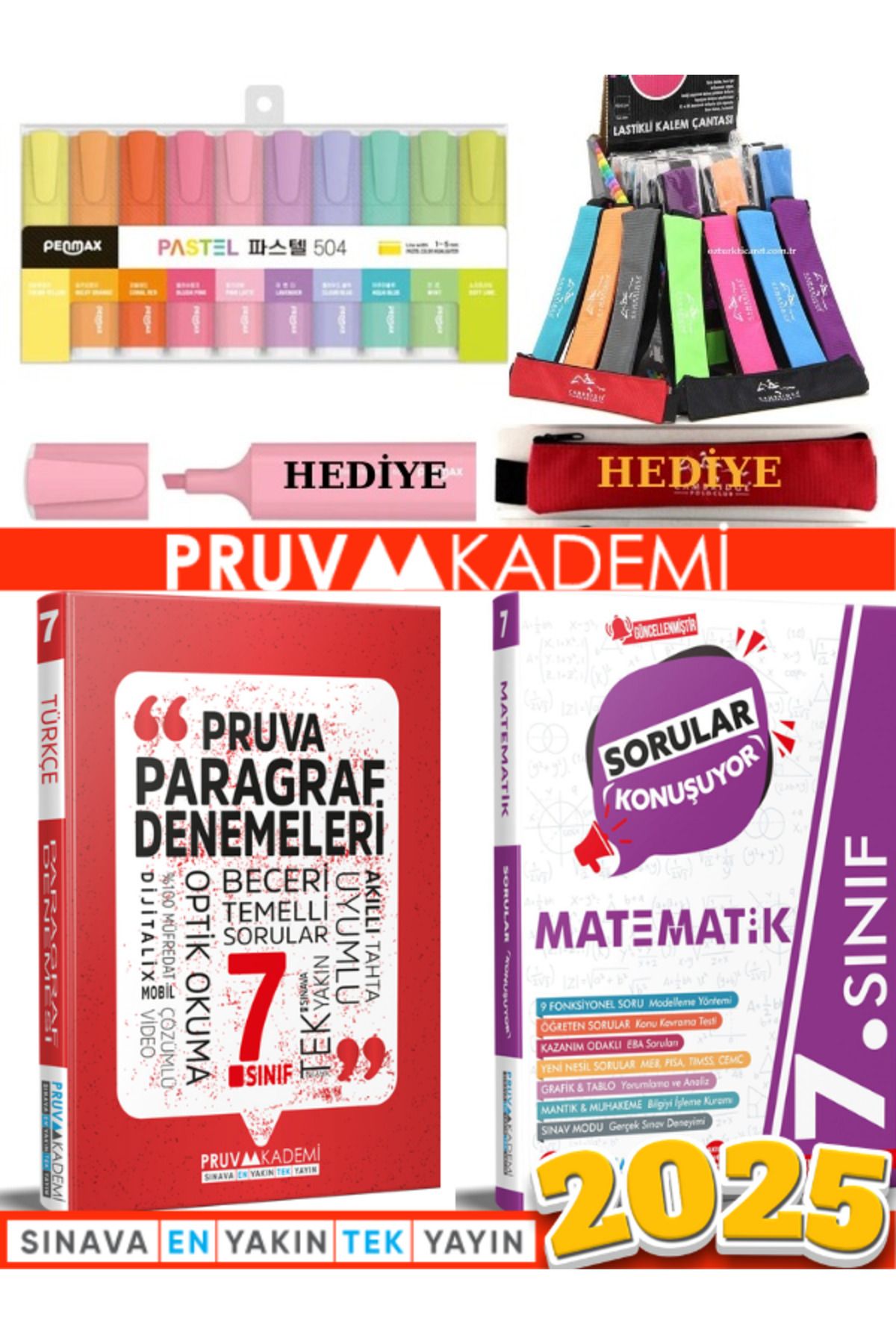 Pruva Akademi 7. SINIFPARAGRAF DENEMELERİ + 7...