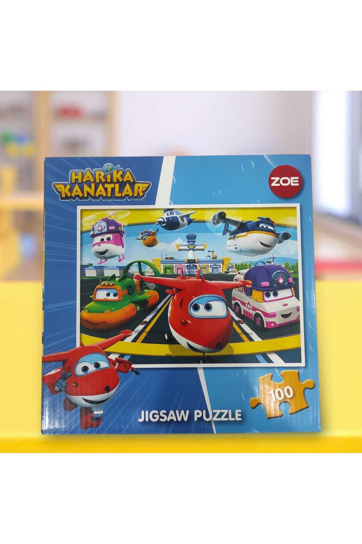 kaplantoys Harika KanatlarPuzzle 100 Parça Li...