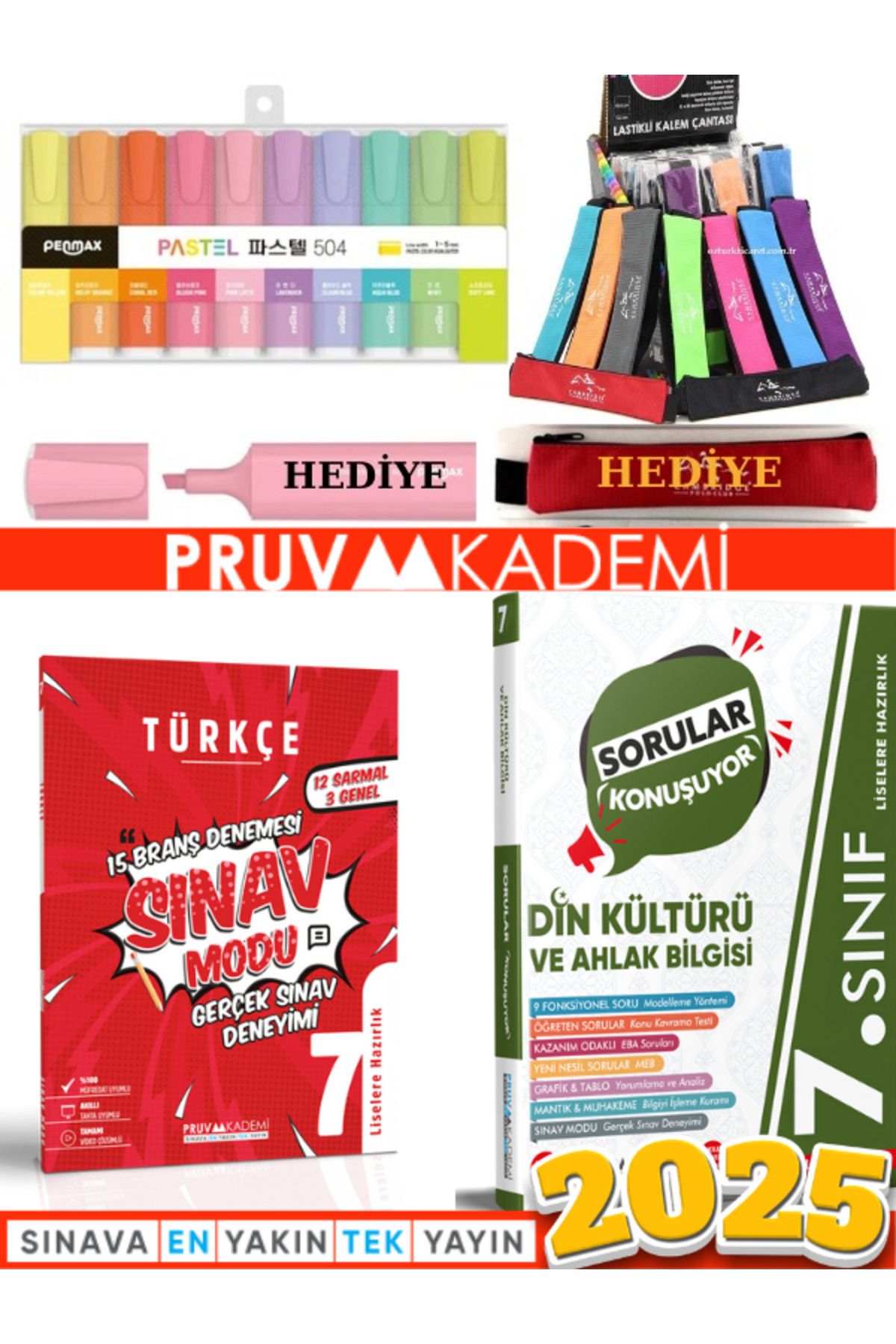 Pruva Akademi 7. SINIF TÜRKÇEBRANŞ DENEMESİ +...