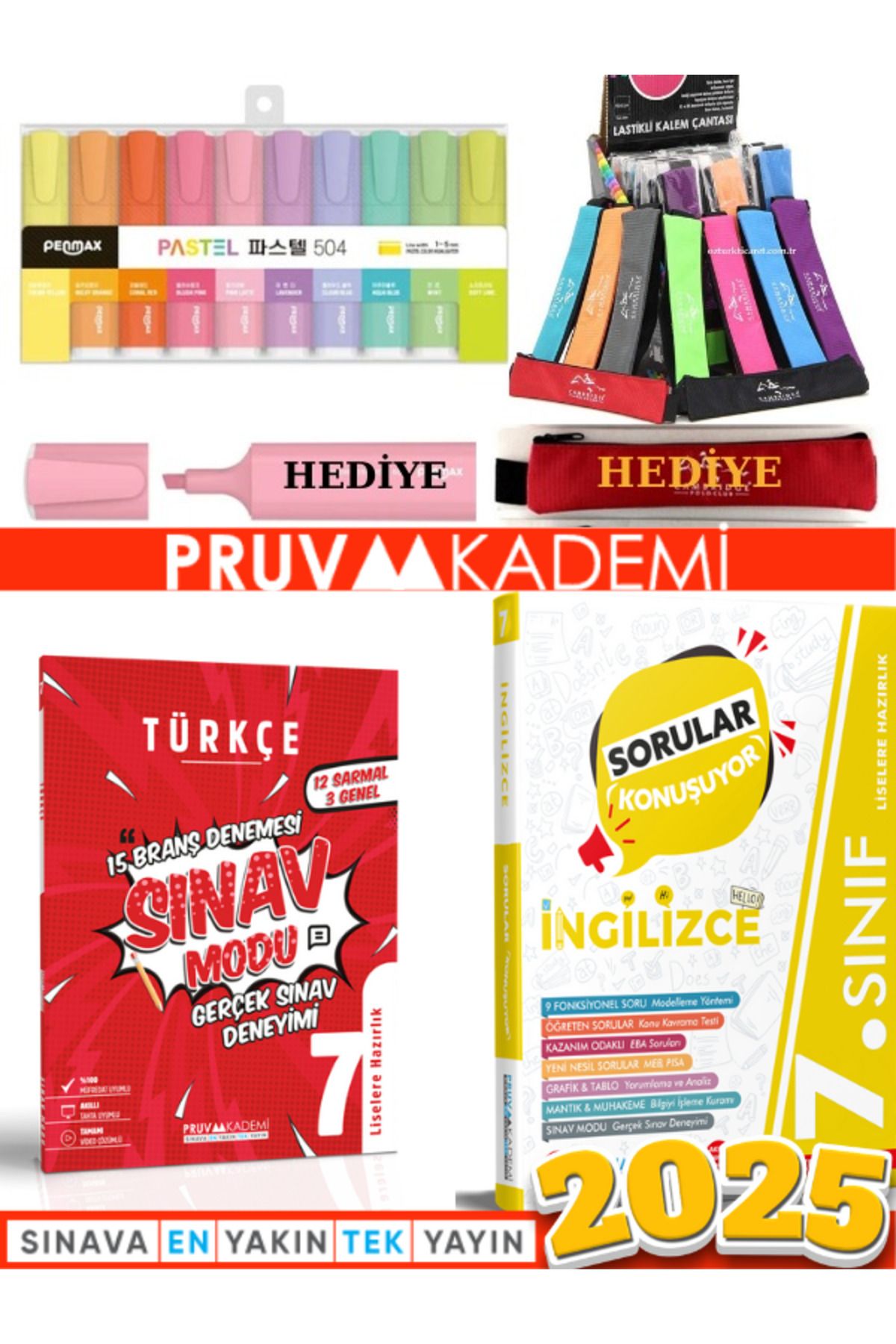 Pruva Akademi 7. SINIF TÜRKÇEBRANŞ DENEMESİ +...