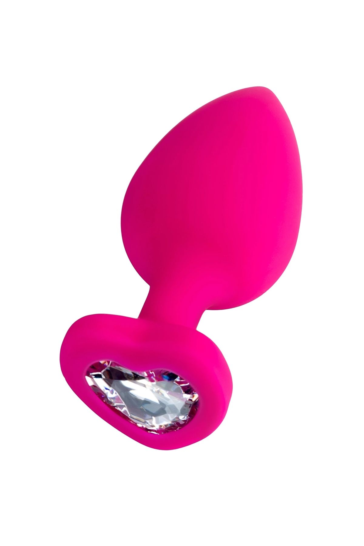 ToDo Heart Anal Plug, silikon, pembe, 9,5 cm, Ø 4 cm