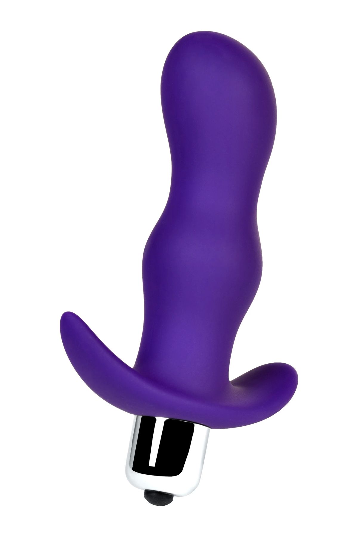 Vibro Anal Plug, boyut S, silikon, mor, 11,2 cm