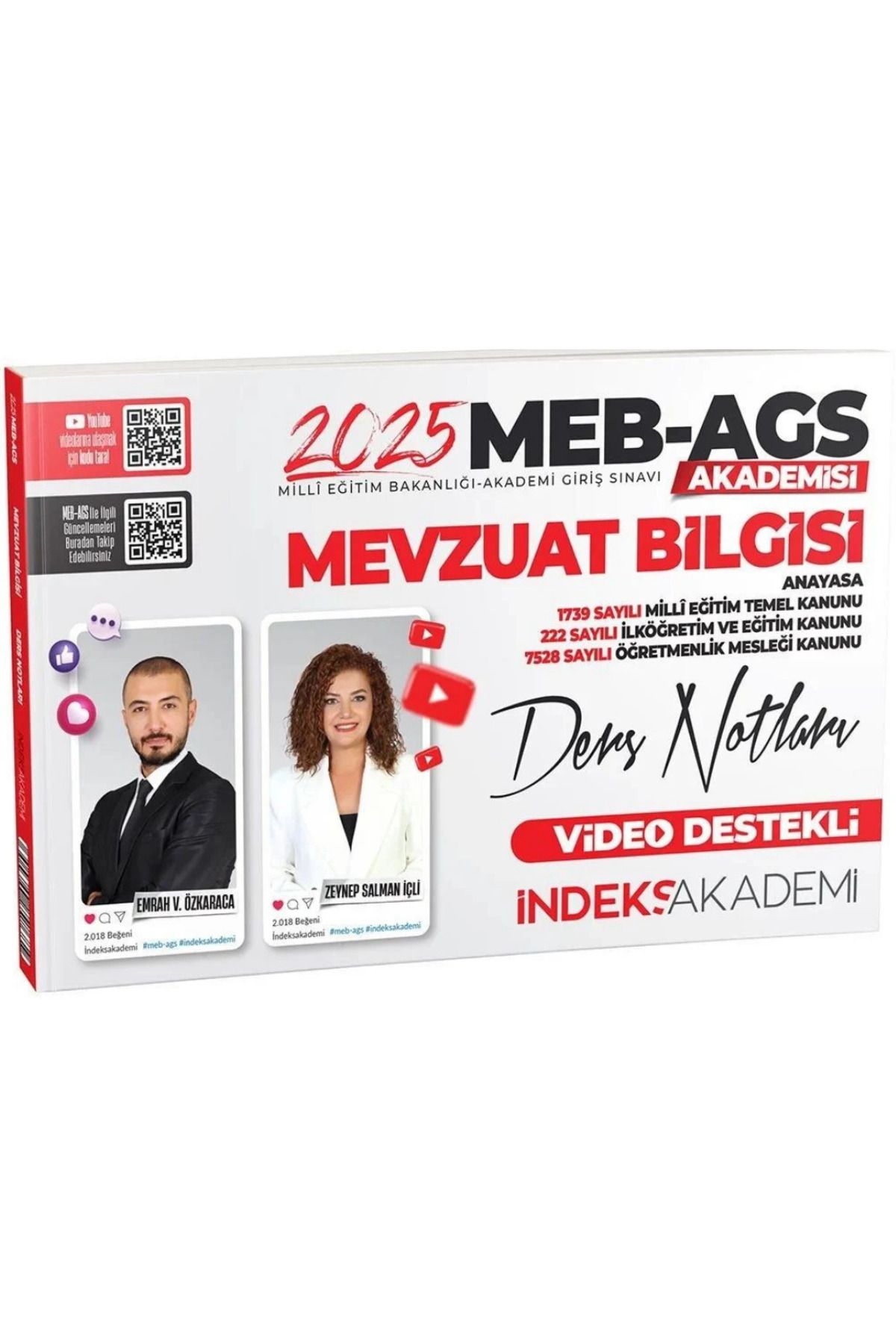 İndeks Akademi 2025 MEB AGSMevzuat Bilgisi Vi...