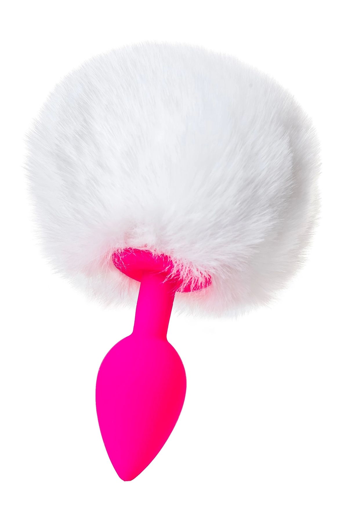 kuyruklu anal kılıf, silikon, pembe, 13 cm, Ø 2,8 cm, 43 g