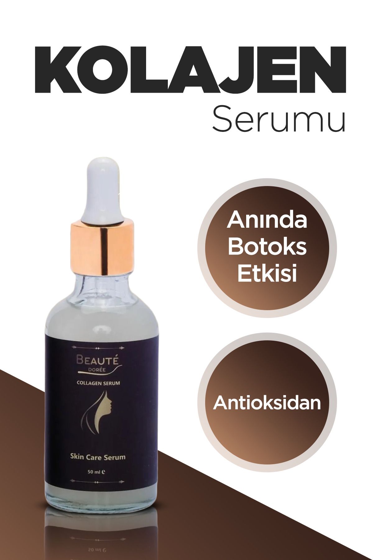 Kırışıklık Ve Yaşlanma Karşıtı Botox Etkili Peling Yüz Serumu 50 ml