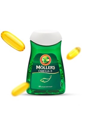 Omega-3 Takviye Edici Gıda 60 Yumuşak Kapsül Image 0