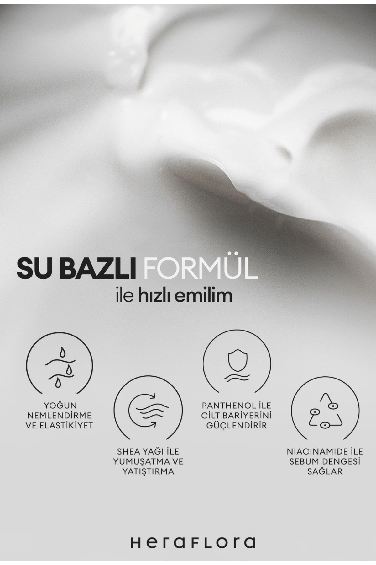 Hydra Boost Su Bazlı Hyalüronik Asit,Shea Yağı,Panthenol Yoğun Nemlendirici Krem 50 ml