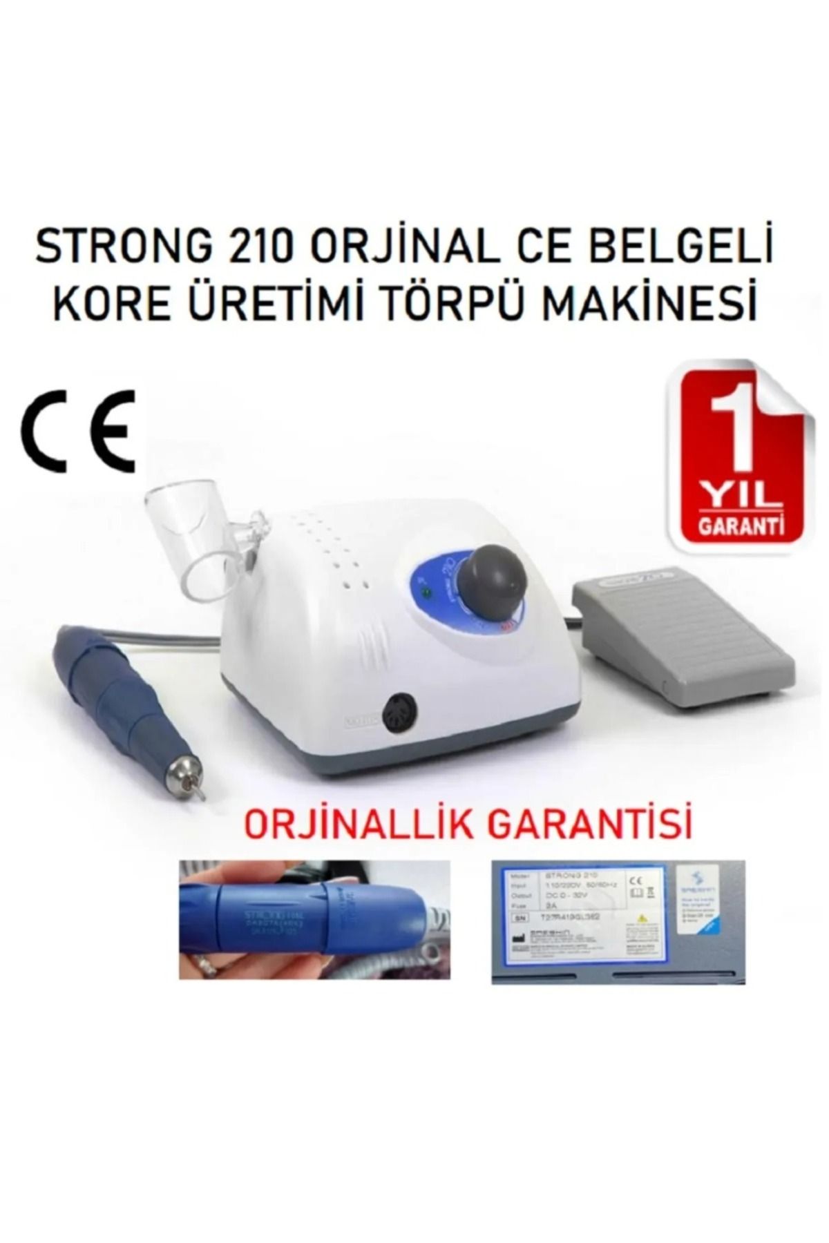 strong 210 Ce Belgeli̇ KoreÜreti̇mi̇ Freze Ti...