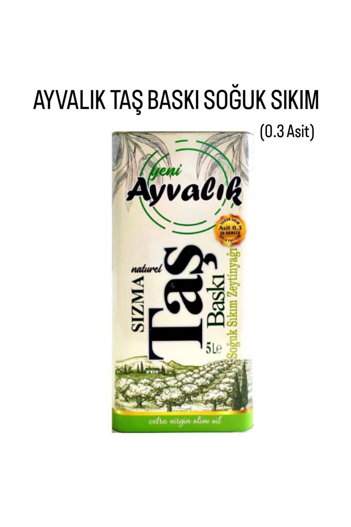 Natural Ayvalık Naturel SızmaSoğuk Sıkım Taş...