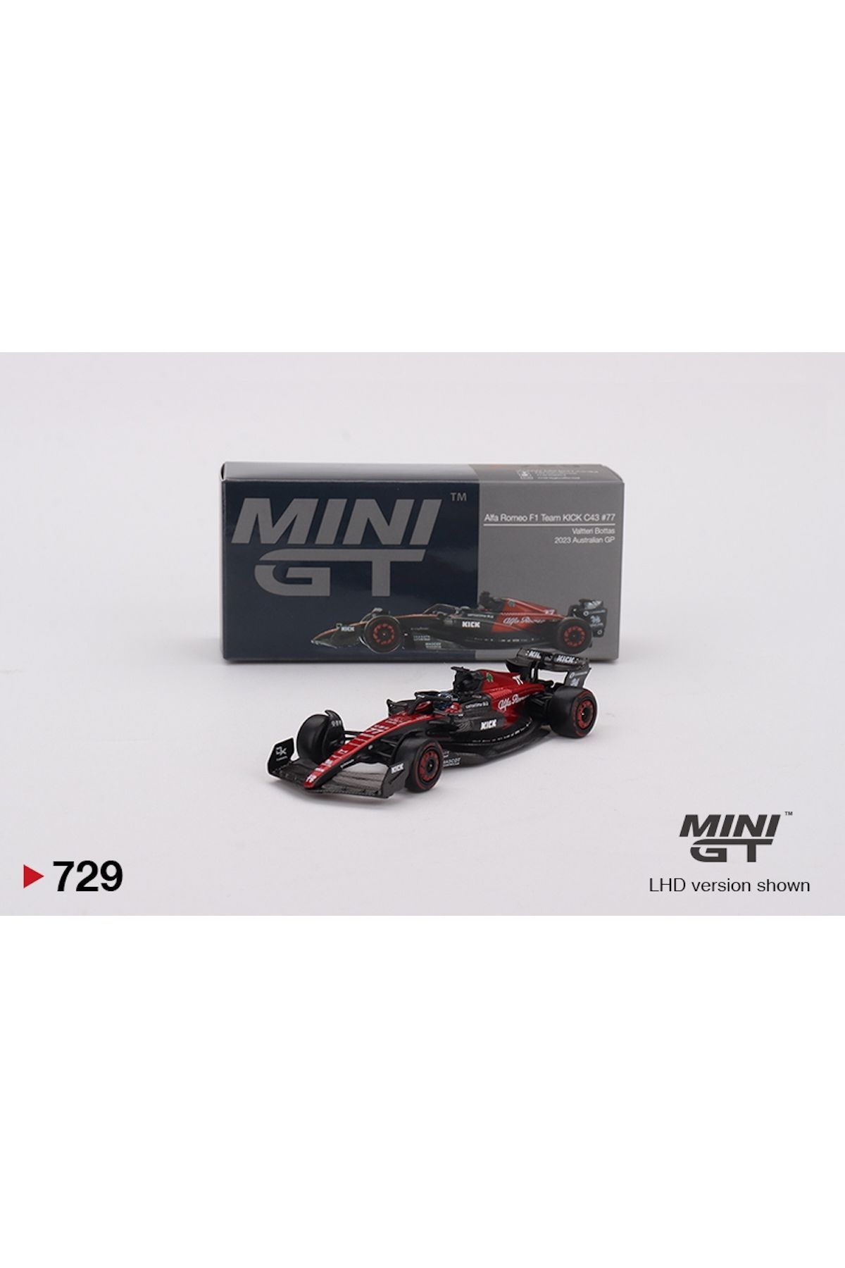 mini gt Alfa Romeo C43Valtteri Bottas 1/64 Öl...